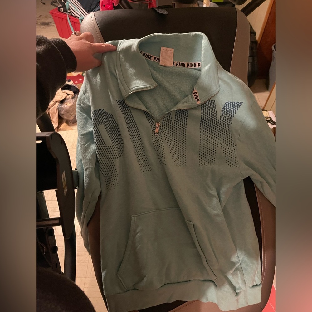 VS Pink Quarter zip